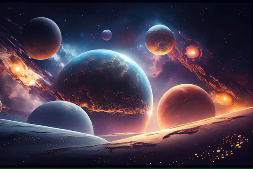 glowing-sky-sphere-orbits-starry-galaxy