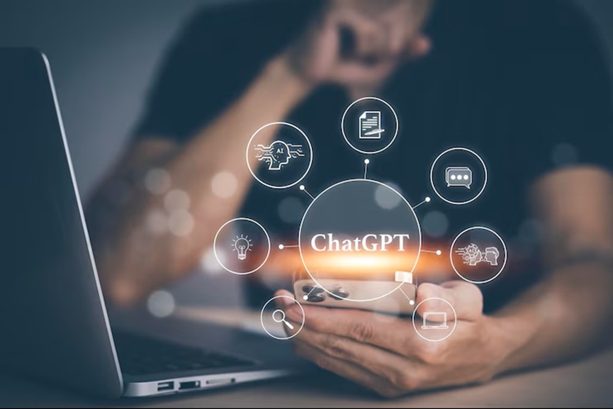 man-using-laptop-smartphone-with-chatgpt-chat-with-ai-artificial-intelligencesystem-artificial-intelligence-artificial-intelligence-chatbot-digital-chatbotrobot