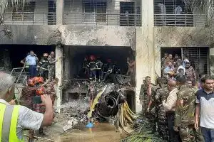 DHAKA AIRCRAFT CRASH