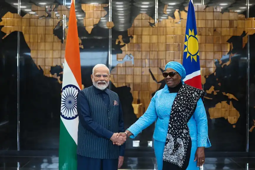 PM MODI NAMIBIA VISIT
