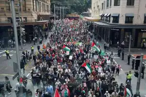 AUSTRALIA PROTESTS