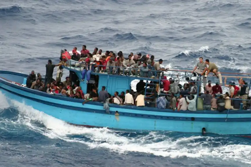 MIGRANT BOAT SINKS IN YEMEN