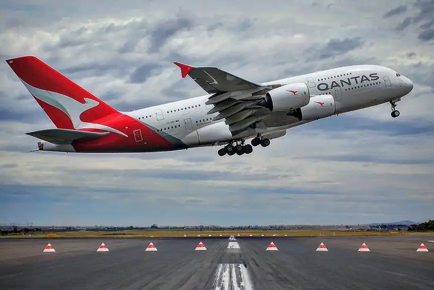 QANTAS FINED