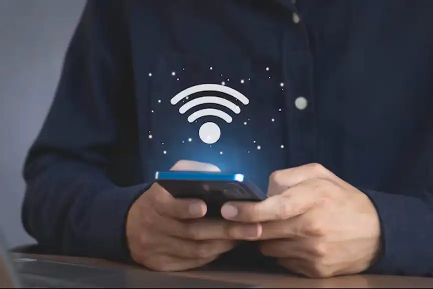 man-using-smartphone-with-wifi-signal-displayed