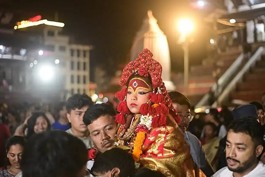 Nepalese Living Goddess Kumari