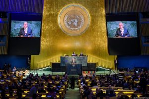 UN Secretary-General António Guterres at UNGA