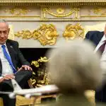President Donald Trump hosts Prime Minister Benjamin Netanyahu