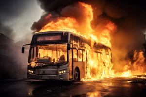 burning-bus