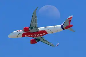 Casual moon meetup of Air India