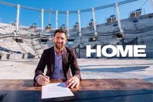 Leo Messi signed contract extension