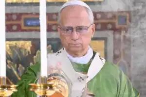 Pope Leo presided over Mass at the Sanctuary of Santa Maria della Rotonda in Albano