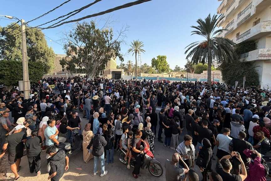  Massive protests involving thousands of citizens in Gabès 