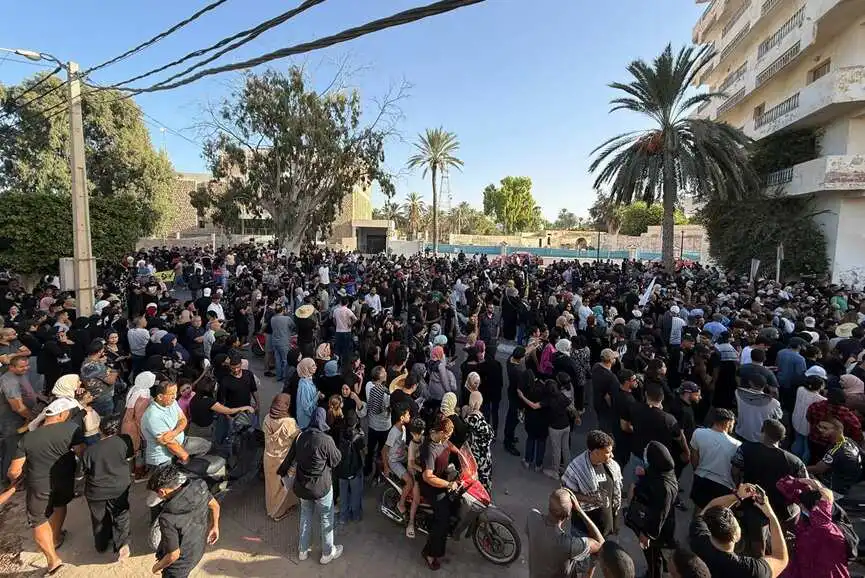  Massive protests involving thousands of citizens in Gabès 