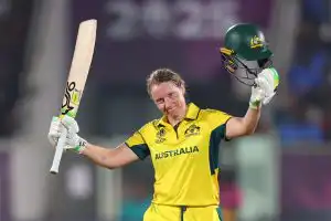 First century for Alyssa Healy as Australia's captain