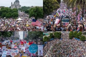 NoKings protests from around the globe