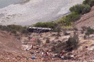 tragic bus accident in Peru