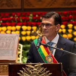 Bolivian President Rodrigo Paz