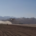 Indian Air Force's An-32 taking off from Nyoma ALG