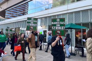 Baristas in Philly who are ON STRIKE