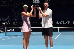 Gadecki and Peers Claim Back-To-Back AO Mixed Doubles Titles