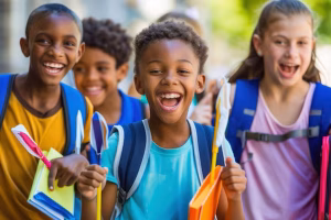 group-children-wearing-backpacks-with-word-school-them
