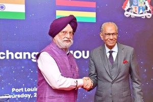 India, Mauritius Sign Five-Year Fuel Supply Agreement-IAN