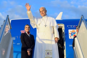 Pope Leo XIV Begins France Visit- IAN