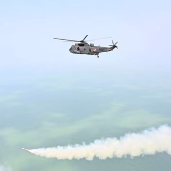 DRDO, Indian Navy NASM-SR Salvo Launch-IAN
