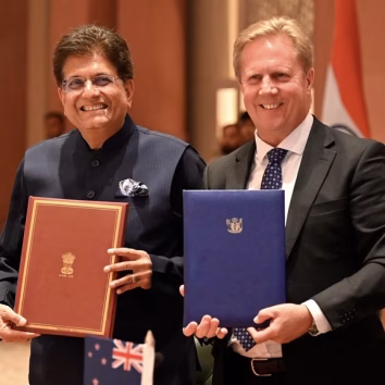 India, New Zealand Ink Free Trade Agreement-IAN