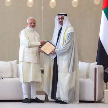 India–UAE Sign Strategic Deals-IAN